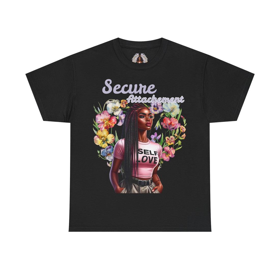 Secure Attachement-   Unisex Heavy Cotton Tee, Inspirational Shirt